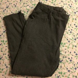 Faded Glory Pants - Gray leggings Faded Glory Pants - Gray leggings